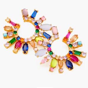 New Kate Spade SHOWTIME STATEMENT HOOPS